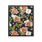 Tropical flowers autumn field D Framed Canvas Print Gallery Image 8