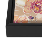 Tropical flowers autumn field Framed Canvas Print Gallery Image 3