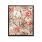 Tropical flowers autumn field Framed Canvas Print Gallery Image 8