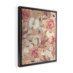 Tropical flowers autumn field Framed Canvas Print Gallery Image 2