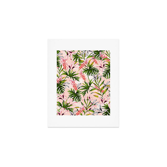 Tropical nature pattern Art Print Gallery Image 1