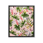 Tropical nature pattern Framed Canvas Print Gallery Image 8