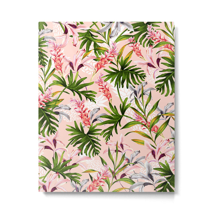 Tropical nature pattern Metal Print Gallery Image 1