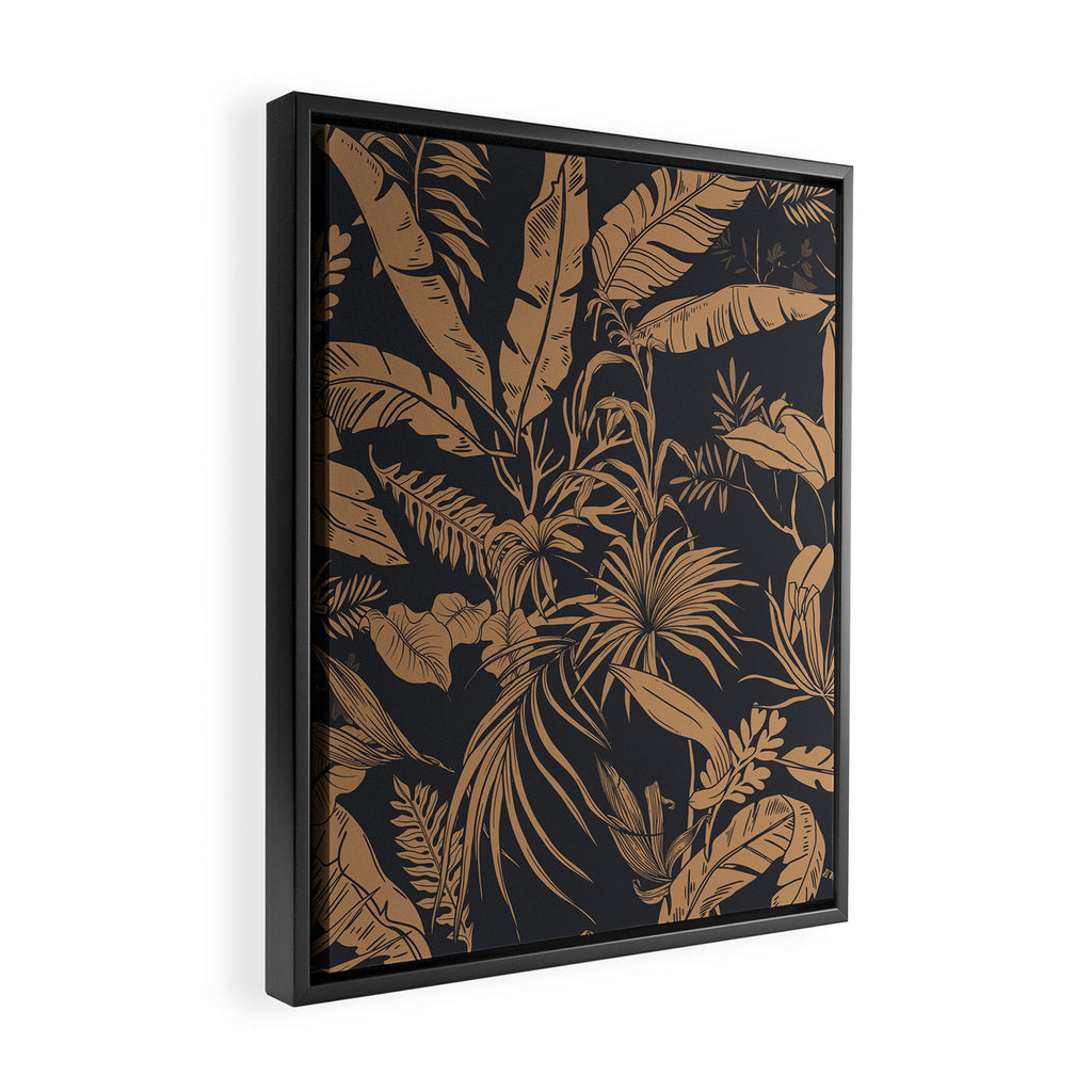 Tropical night heat Framed Canvas Print Gallery Image 2