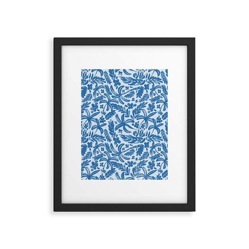 Tropical Palms Breeze Framed Art Print Gallery Image 6