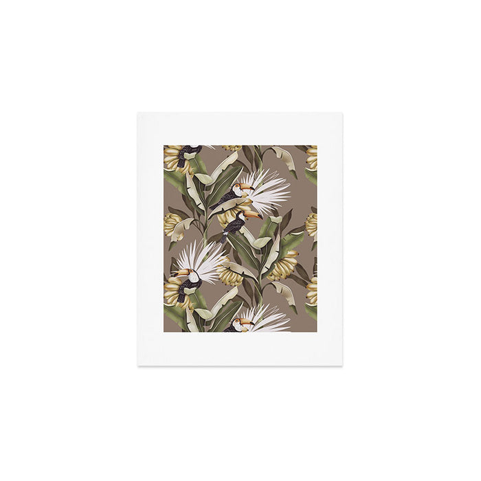 Tropical Toucan Oasis B Art Print Gallery Image 1