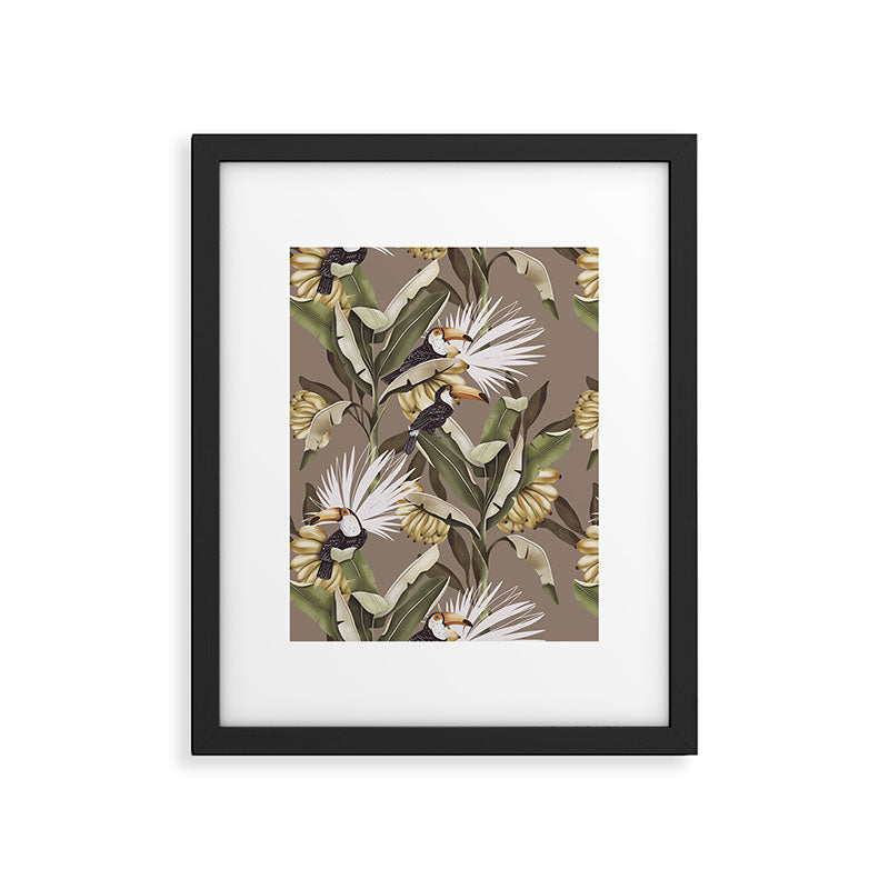Tropical Toucan Oasis B Framed Art Print Gallery Image 6