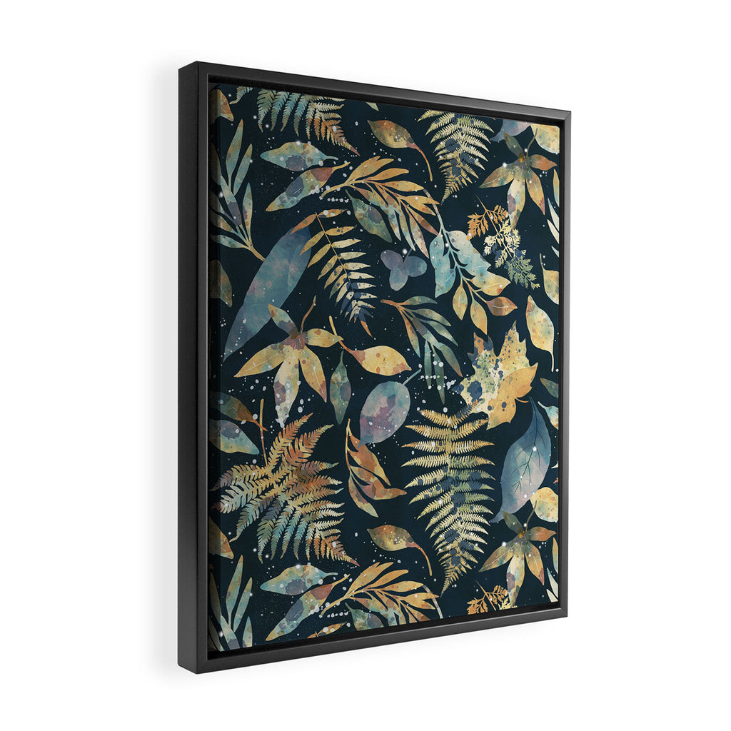 Twilight Foliage Dream Framed Canvas Print Gallery Image 2