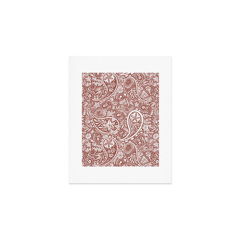 Underwater Paisley Elegance Art Print Gallery Image 1