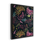 Vibrant meadow in the dark 77 Framed Canvas Print Gallery Image 2