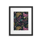 Vibrant meadow in the dark 77 Framed Art Print Gallery Image 6