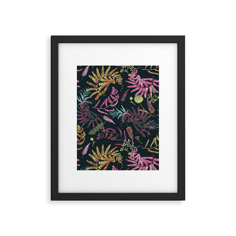 Vibrant meadow in the dark 77 Framed Art Print Gallery Image 6