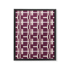 Vintage Geometric Harmony Framed Canvas Print Gallery Image 8