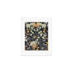 Vintage Midnight Florals Art Print Gallery Image 1