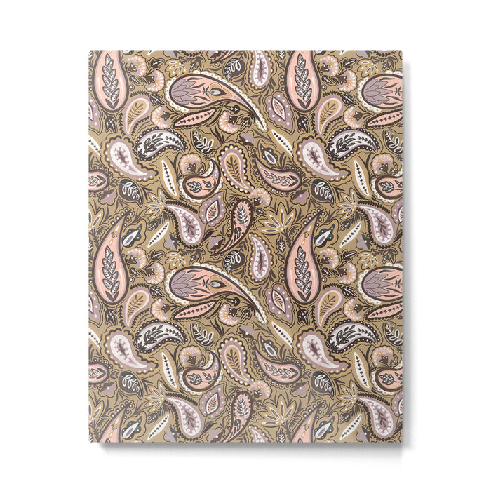 Vintage Paisley Harmony Metal Print Gallery Image 1