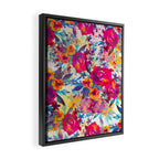 Watercolor flowers and plants 02 Framed Canvas Print Gallery Image 2