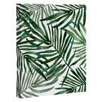 Watercolor simple leaves Canvas Print Gallery Image 3