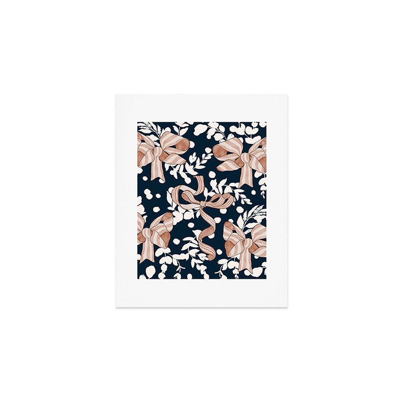 Whimsical Bows in Nature I Art Print Gallery Image 1