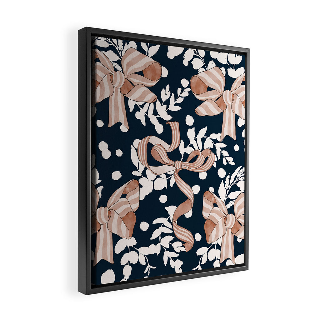 Whimsical Bows in Nature I Framed Canvas Print Gallery Image 2