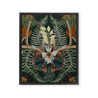 Whimsical Deer Antlers Framed Canvas Print Gallery Image 8