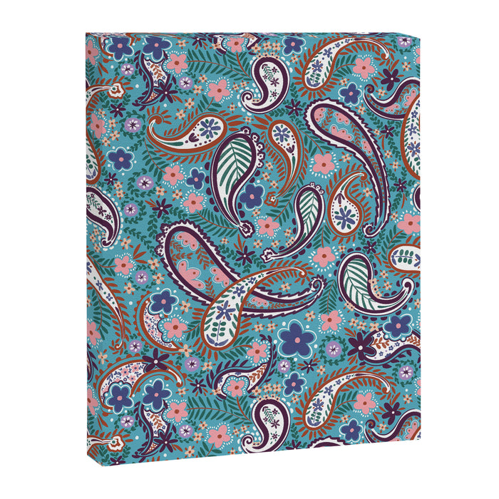 Whimsical Paisley Dance Canvas Print Gallery Image 1