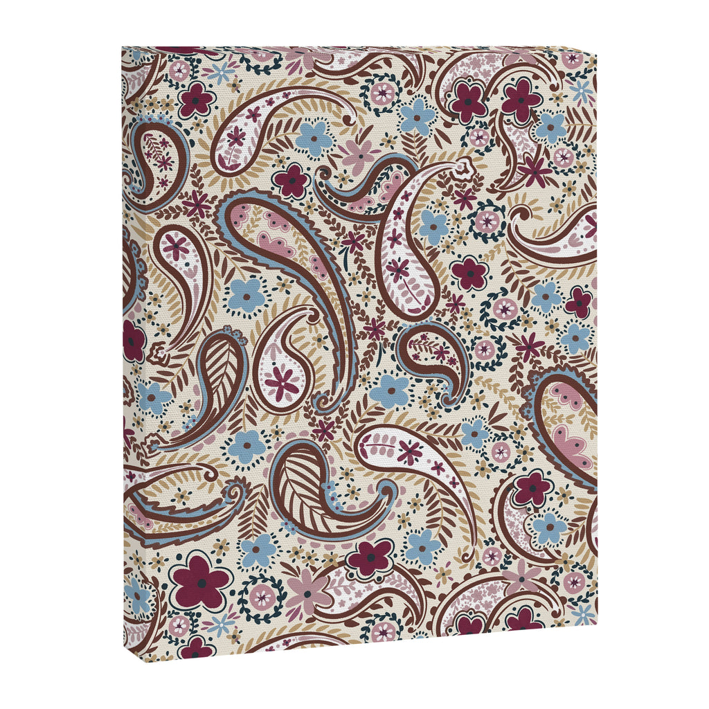 Whimsical Paisley Romance Canvas Print Gallery Image 8