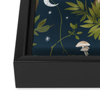 Whimsical Woodland Night Framed Canvas Print Gallery Image 3