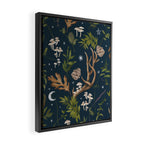 Whimsical Woodland Night Framed Canvas Print Gallery Image 2