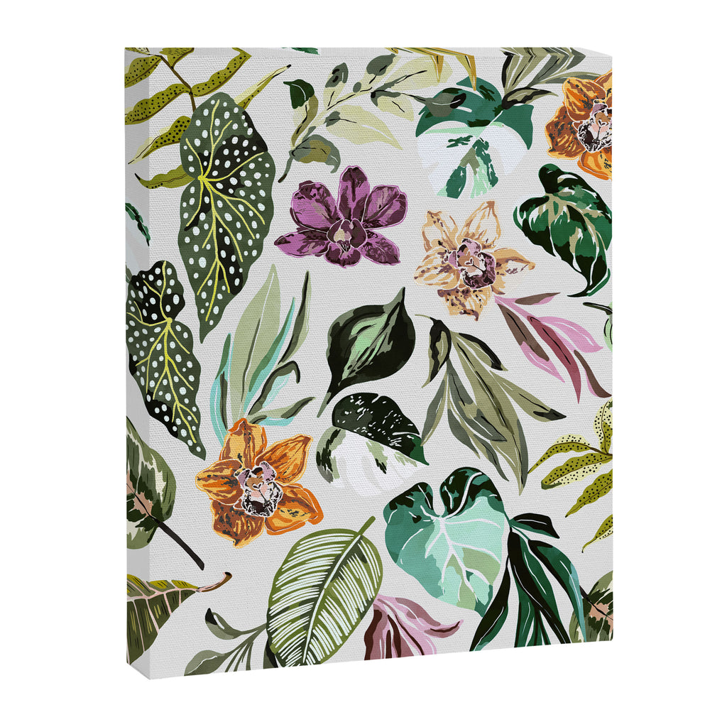 Wild colorful jungle FN7 Canvas Print Gallery Image 8