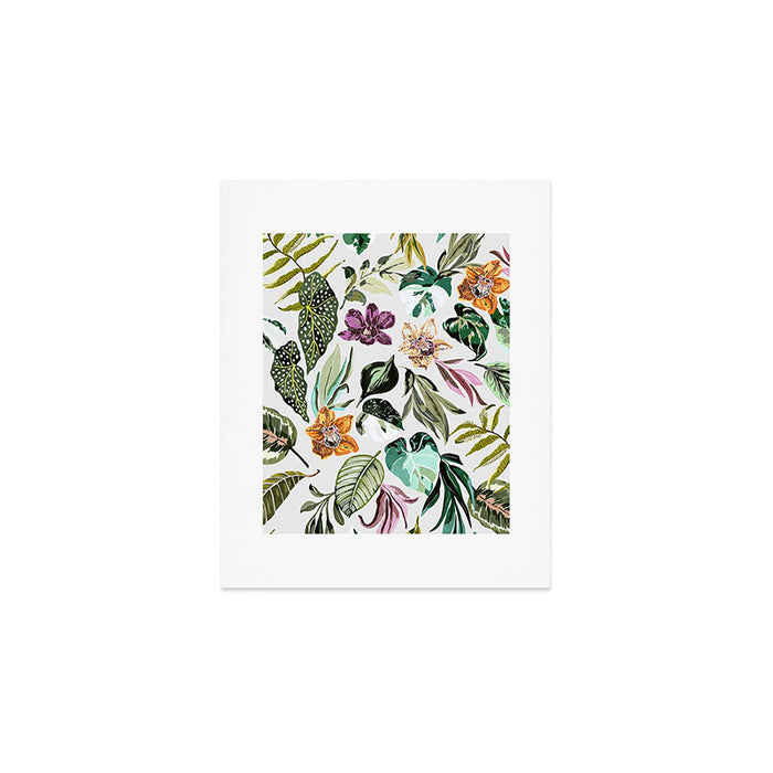 Wild colorful jungle FN7 Art Print Gallery Image 1