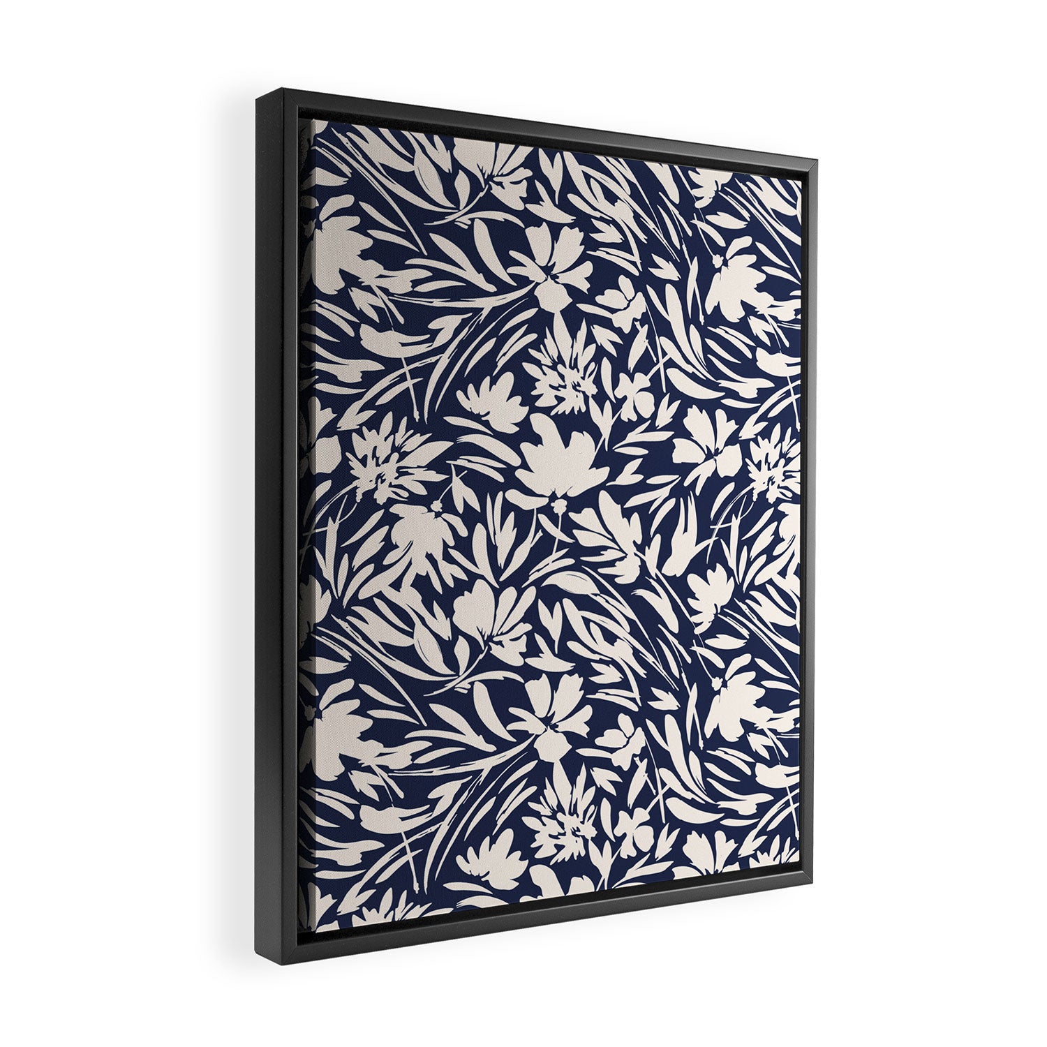 Wild floral strokes I Framed Canvas Print Gallery Image 2
