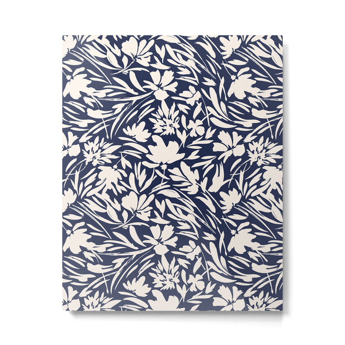 Wild floral strokes I Metal Print Gallery Image 1