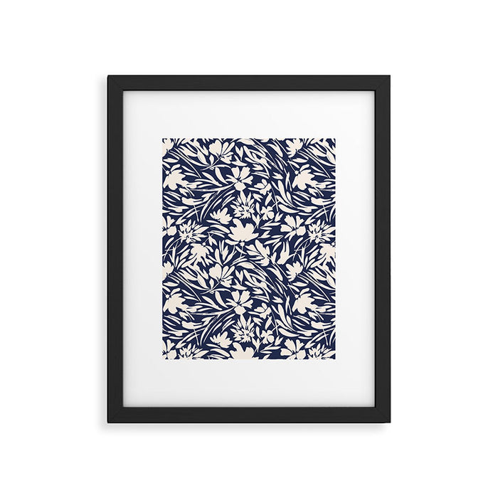 Wild floral strokes I Framed Art Print Gallery Image 1