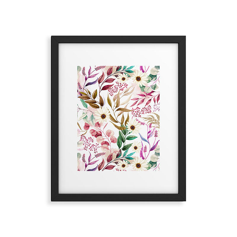 Wild garden FG Framed Art Print Gallery Image 6