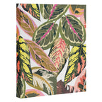 Wild jungle botanical leaves 63 Canvas Print Gallery Image 3