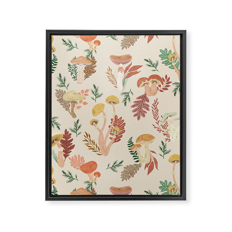 Wild mushrooms I Framed Canvas Print Gallery Image 8