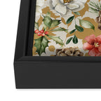 Winter flowers WP1 Framed Canvas Print Gallery Image 3