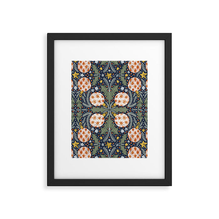 Yuletide Ornament Bliss Framed Art Print Gallery Image 1