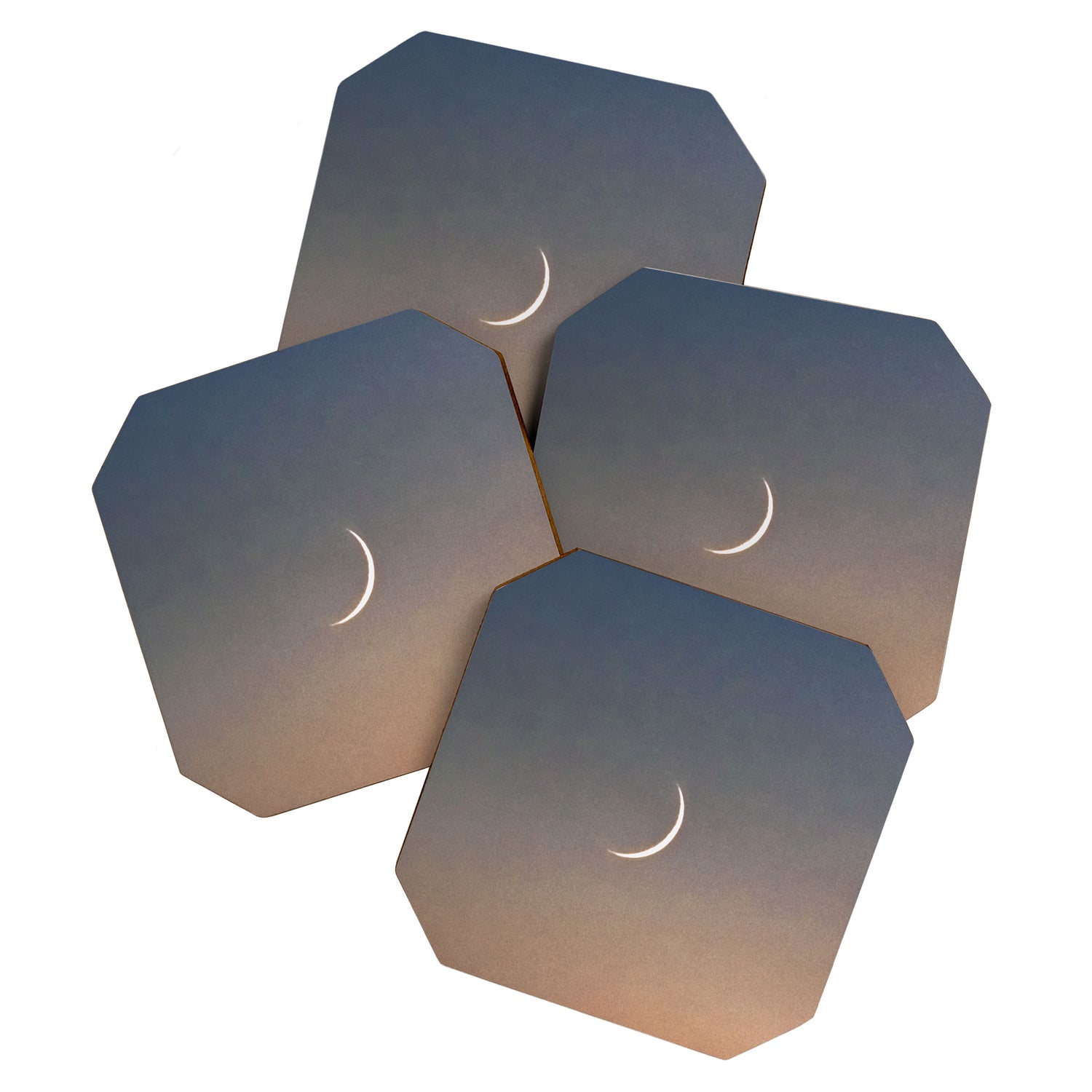 Waning Crescent | Nature and Landscape Photography Coaster Gallery Image 1
