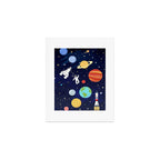 In space Art Print Gallery Image 1