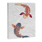 koi fish bold graphic Canvas Print Gallery Image 8