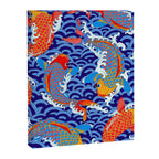 Koi fish / japanese tattoo style pattern Canvas Print Gallery Image 6