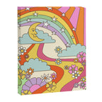 retro hippie boho print  Canvas Print Gallery Image 6