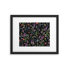 The meadows colorful floral pattern Framed Art Print Gallery Image 5