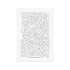 The Lego Movie âÂ Colouring Book Version Art Print Gallery Image 1