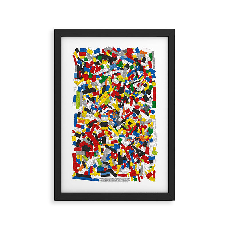 The Lego Movie Framed Art Print Gallery Image 2