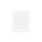 Abstract organic dots - soft beige mushroom pattern Art Print Gallery Image 1