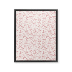 Coquette Pink Bows Framed Canvas Print Gallery Image 8