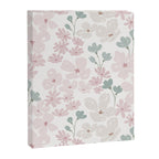 Soft meadow blooms - baby pink, rosy blush and warm beige floral pattern Canvas Print Gallery Image 8