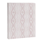 Wavy lines and tiny blooms - soft blush baby pink tones pattern Canvas Print Gallery Image 8